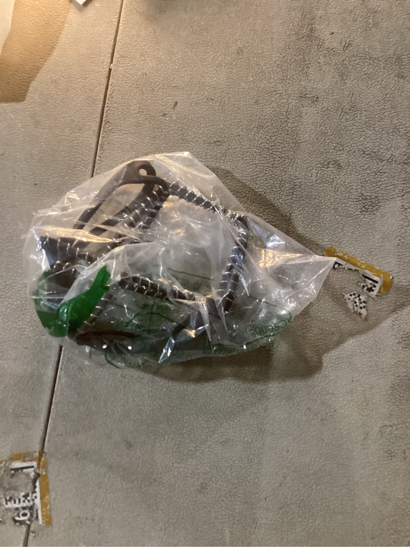 Condition photo showing Good Condition for Yaktrax Walk Traction Cleats - 360-Degree Grip on Snow, Ice, & Multi-terrain Surfaces - Elastic Outer Band w/ Easy-On/Off Heel Tab & 1.2mm Zinc-coated Steel Coils - Abrasion & Rust Resistant - Unisex Walk Standard Large