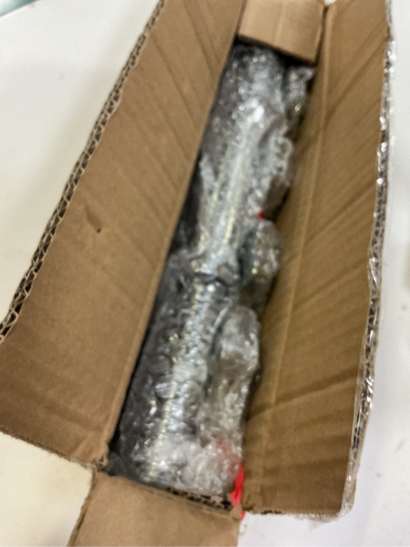 Condition photo showing New/Like New for yes4all threaded dumbbell handles, adjustable dumbbell bar pair, 14/16/18/24-inch sizes, fits 1" or 1.15" plates, non-slip grip, secure star-lock collars 14"- chrome - silver 1 inch