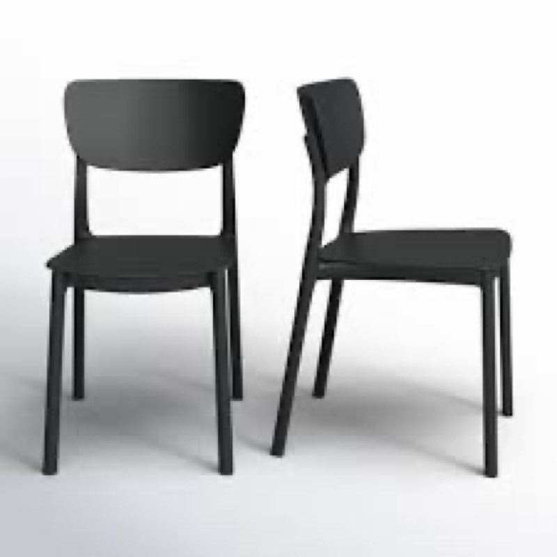Farrah Stacking Patio Dining Side Chair