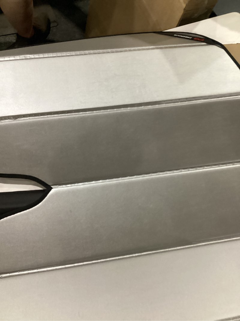 Condition photo showing Good Condition for windshield sun shade for nissan pathfinder 2013-2020, custom front window sunshade - safeguard