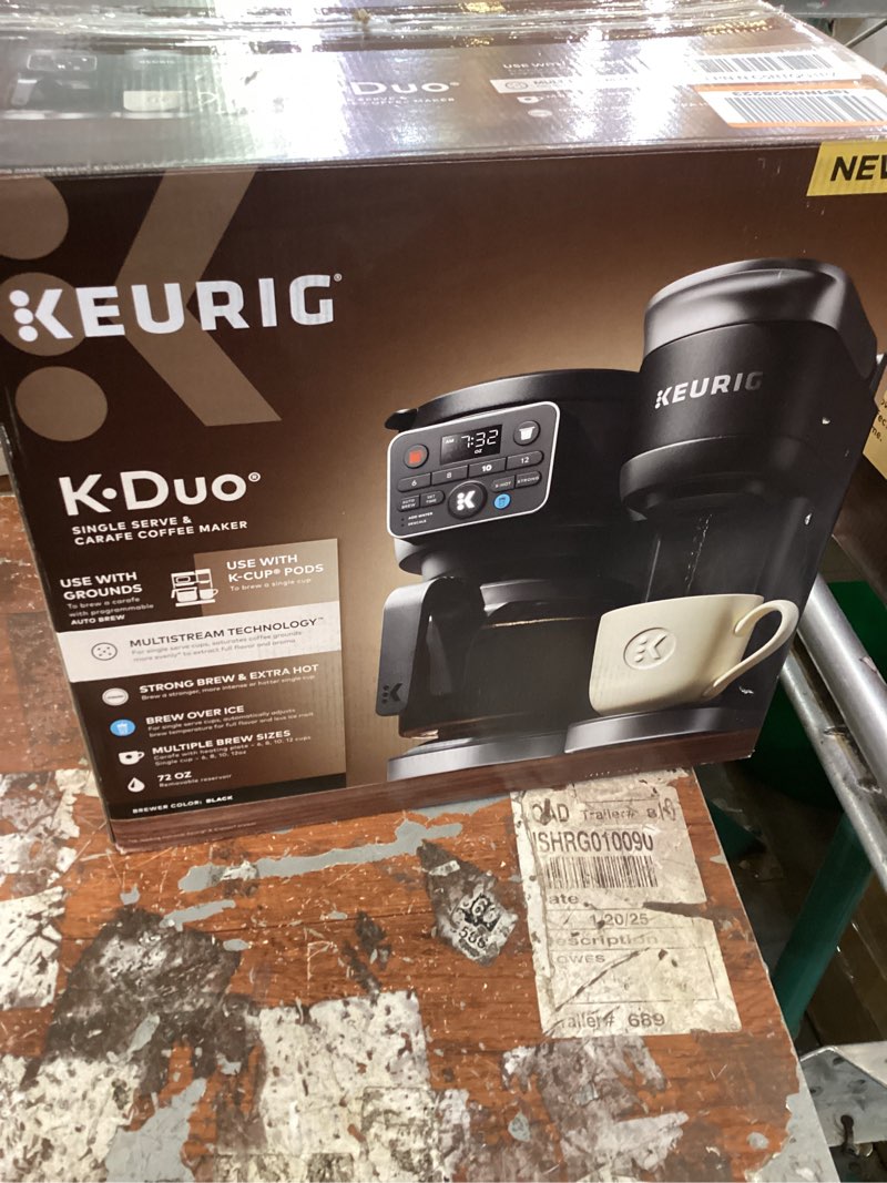 Condition photo showing Good Condition for Keurig K-Duo Hot & Iced Single Serve & Carafe Coffee Maker, MultiStream Technology, 72oz Reservoir (Gen 2)
