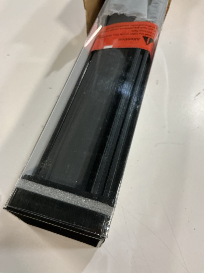 Condition photo showing Good Condition for SUNOFF Valance Cordless Blackout Roller Shades Black 15\"W x 72\"H 