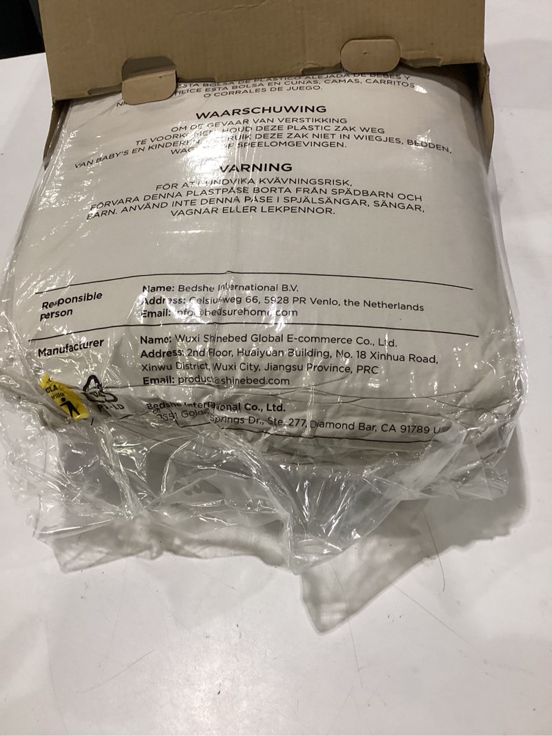 Condition photo showing Good Condition for bedsure queen comforter set, beige soft prewashed bedding for all seasons, 3 pieces gentlesoft™ bed set, 1 lightweight comforter (90"x90") and 2 pillowcases (20"x26") queen(90"x90") 01 - beige