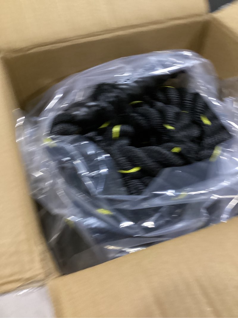 Condition photo showing Good Condition for amazon basics battle rope for home gym workout, exercise training equipment 1.5 inch x 30 feet