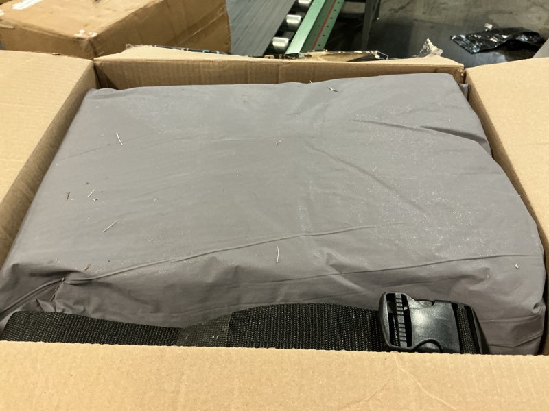 Condition photo showing As Is for Waterproof Zipper Doors Pickup Car Cover, Ram 1500 2500/ Chevy Avalanche Silverado 1500/ F-150 F-250 Dodge D100 D200, Sunscreen UV Prevention Snowproof Wind, for Indoor Outdoor,for 213"-237",C8 Gray C-8 Apply-Pickup - Body Length 213"to 237"