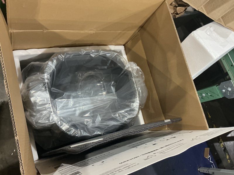 Condition photo showing As Is for neakasa m1 plus open-top self-cleaning cat litter box, 360° safety sensors, advanced odor & leak control, automatic for large & multi-cat homes, litter mat & 2 rolls refill bags included