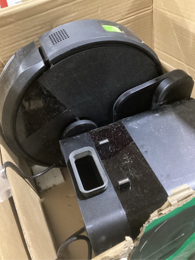 Condition photo showing As Is for iRobot Roomba 105 Vac Robot Vacuum with AutoEmpty Dock - Self-Empties for 75 Days, Easy to use, Intense Power-Lifting Suction, LiDAR Navigation, Multi-Surface Cleaning, Cleans in Neat Rows Roomba 105 VAC AE