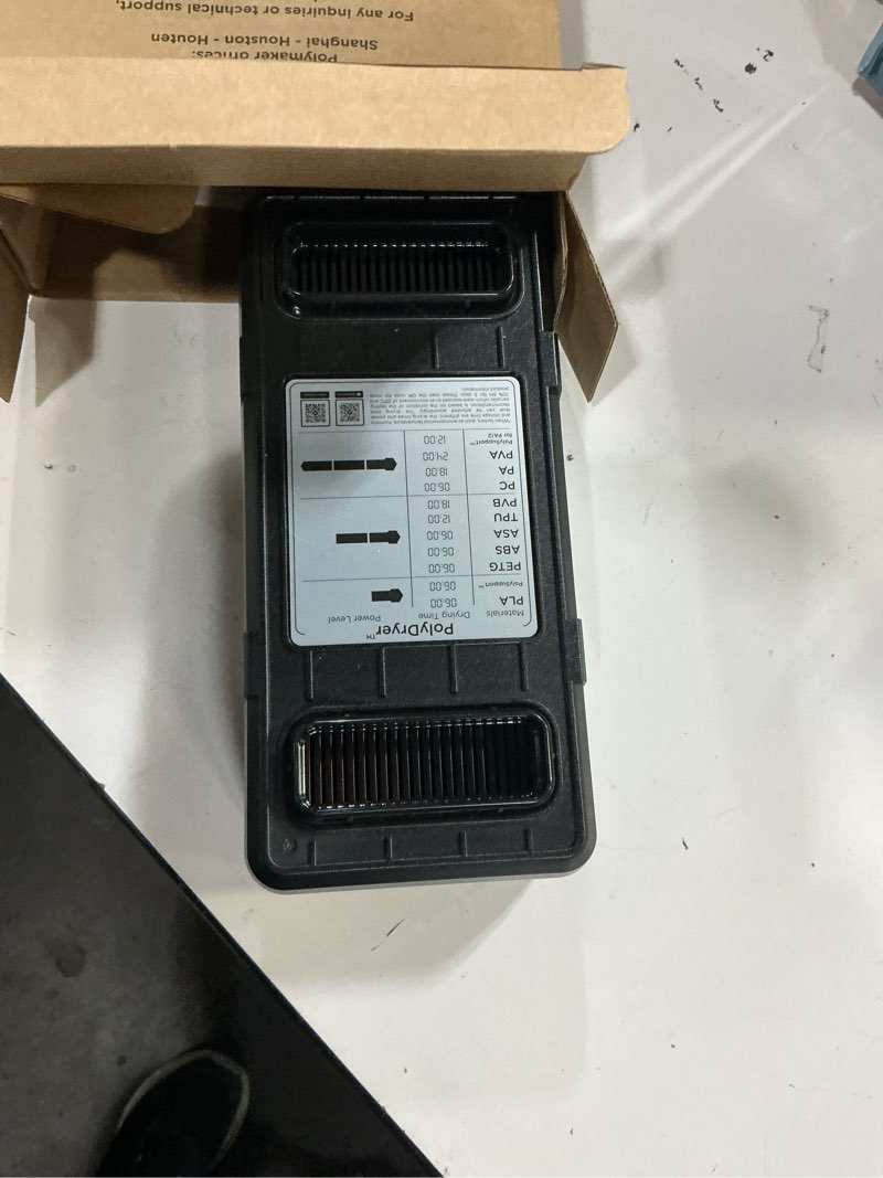 Condition photo showing Good Condition for polymaker polydryer dry dock, modular filament dryer base for 3d printing, 360° airflow, material presets, adjustable heat & timer, pla, petg, abs, pc, nylon & more (dryer dock only) polydryer dock (polydryer box not included)