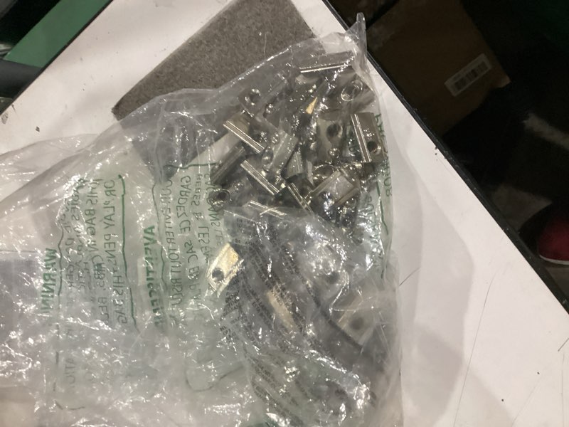 Condition photo showing New/Like New for uxcell roll-in spring m5 t nut, roll ball elastic nuts for 4040 series aluminum extrusion profile suitable for aluminum profile with 8mm groove depth, pack of 50 m5 50