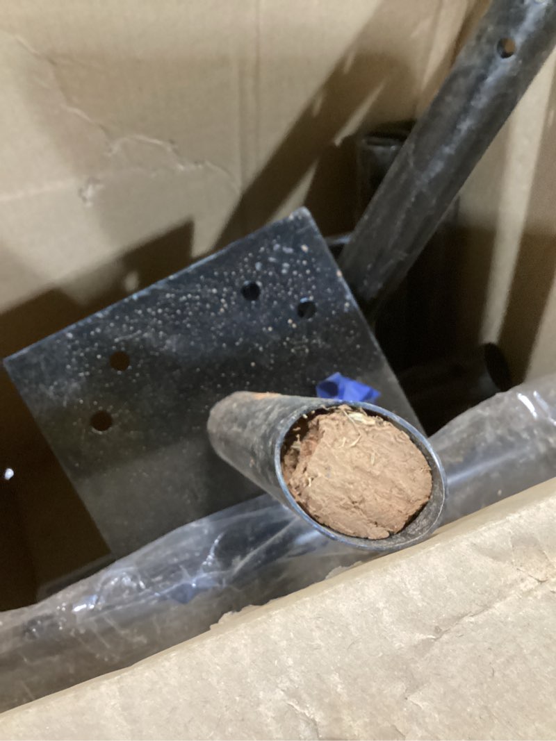 Condition photo showing As Is for 10FT Gen 3 Starlink Pole Mount, Starlink Mount with Pipe Adapter, Starlink Ground Pole Mounting Kit