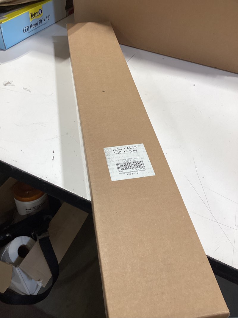 Condition photo showing New/Like New for lazblinds cordless cellular shades, no tools no drill light filtering honeycomb shades pleated blinds for windows, 24'' w x 36'' h, white light filtering-white 24'' w x 36'' h