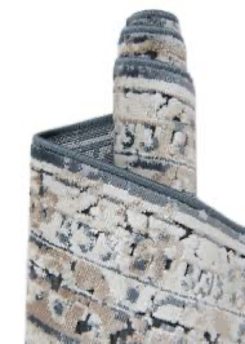 Slate blue area rug