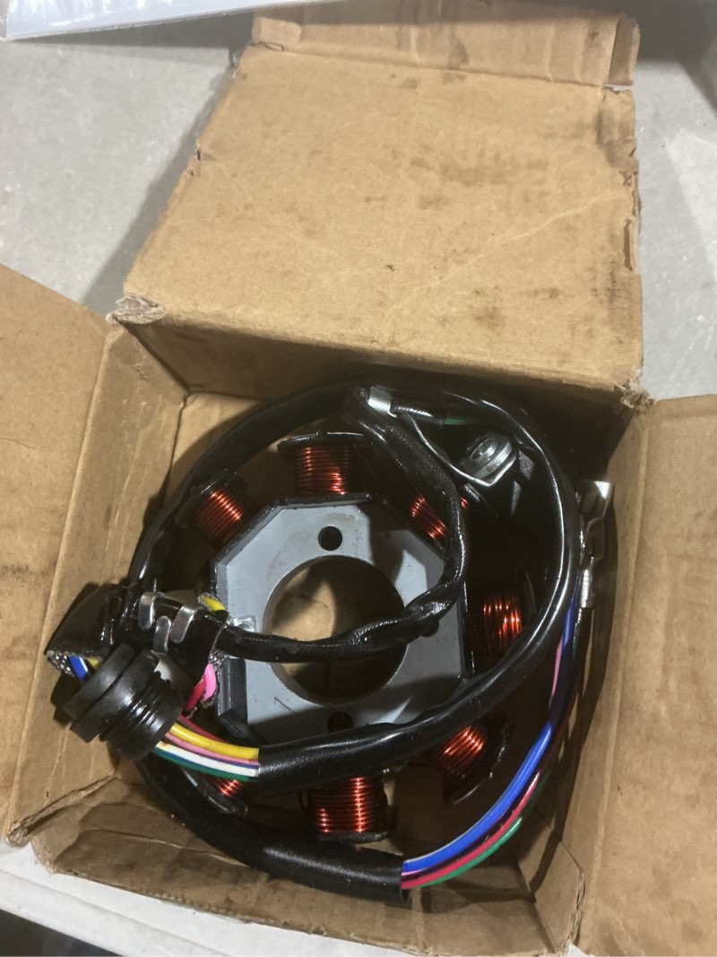 Condition photo showing Good Condition for 8 coil magneto stator plate for cg 125cc 150cc 200cc 250cc atv quad dune buggy dirt pit pro trail bike go kart