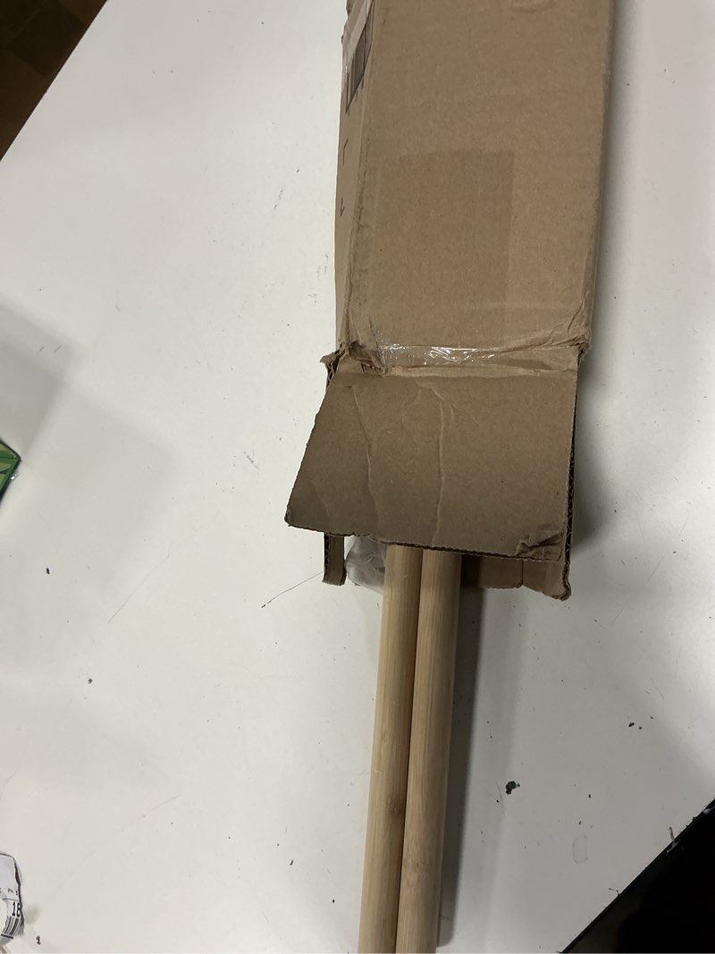 Condition photo showing New/Like New for datpuik 1 x 48 inch 2 pcs dowel rods wood sticks wooden dowel rods - unfinished bamboo sticks - for crafts and diyers 1"x48" pack of 2