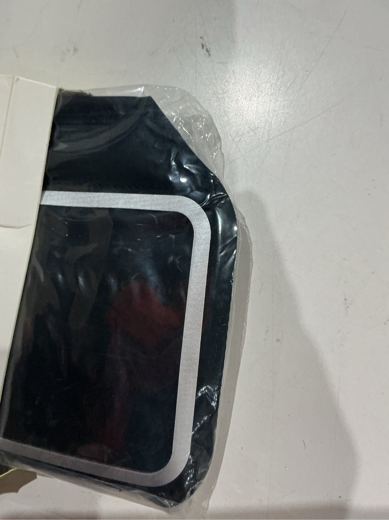 Condition photo showing Good Condition for running phone holder, arm band for running for iphone & samsung galaxy, cell phone armband holder for walking, gym, workout, men, women, w/adjustable strap & zipper pocket (black-l) l-6.9'': iphone pro max/galaxy ultra&a black