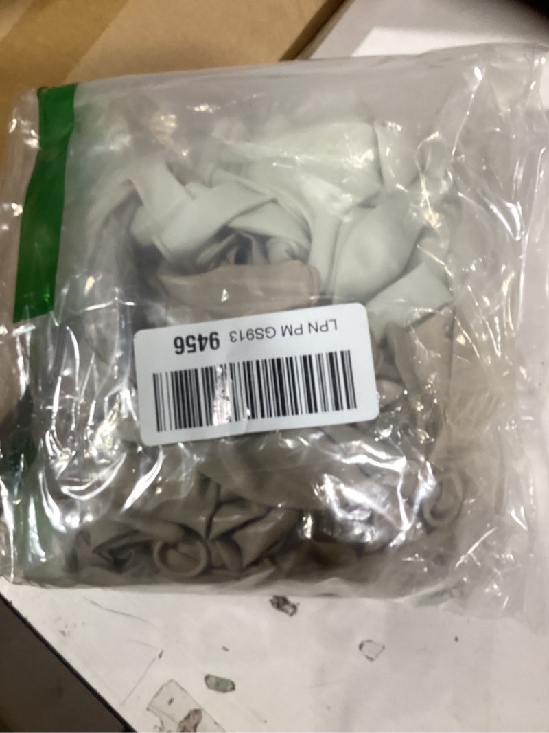 Condition photo showing New/Like New for whaline 120 pcs white beige quick link balloons, linking balloons for making balloon wall arch chains, pearl balloon for wedding birthday bridal baby shower graduation party decorations (6+10 inch)