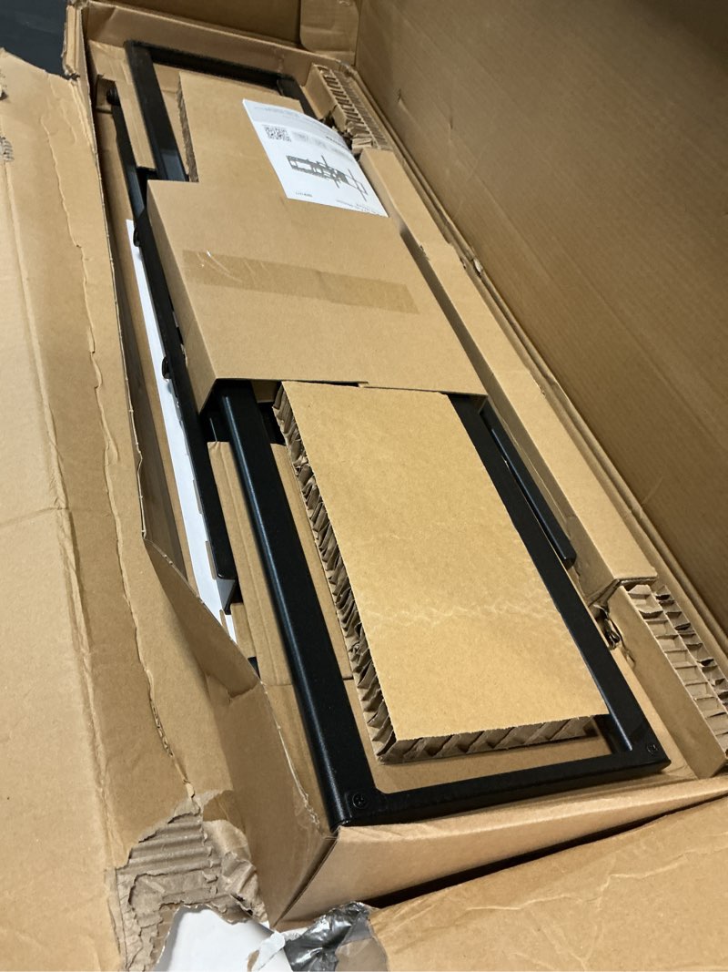 Condition photo showing Good Condition for monTEK Heavy Duty XXL Full Motion TV Wall Mount for 60-120 inch Extra Large TVs, Holds 265 lbs, Max VESA 900x600, 27.7" Extension, Swivel & Tilt, Preassembled, Fits 12–24" Studs, LED/LCD/OLED 4K/8K
