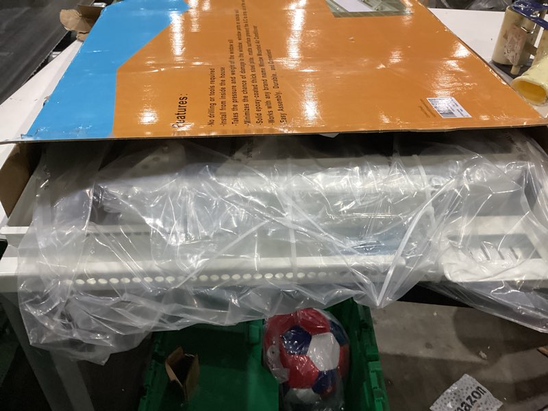 Condition photo showing New/Like New for jeacent universal window air conditioner support bracket no drilling ,no tools, heavy-duty window ac bracket supports up to 200lbs, fits single or double hung windows