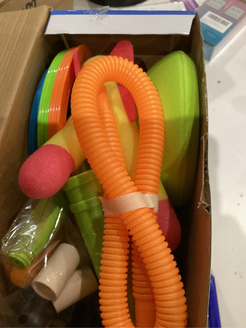Condition photo showing Good Condition for Engfa 3 in 1 Musical Jump, Toss Ring Game and Stomping Launch Rocket Launcher for Kids Toys for Girls Boys 3-5, Sports & Outdoors Toy for Ages 5-7 with Remote Control Outside Toys for Kids Ages 4-8