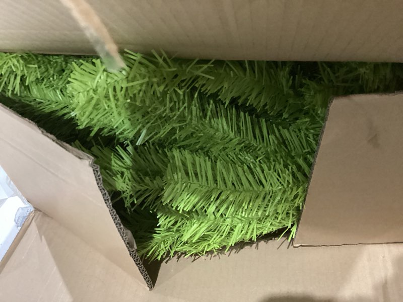 DONGULI 6 Ft Christmas Tree, Bendable Artificial Christmas Tree for Indoor Outdoor with Lights Decor