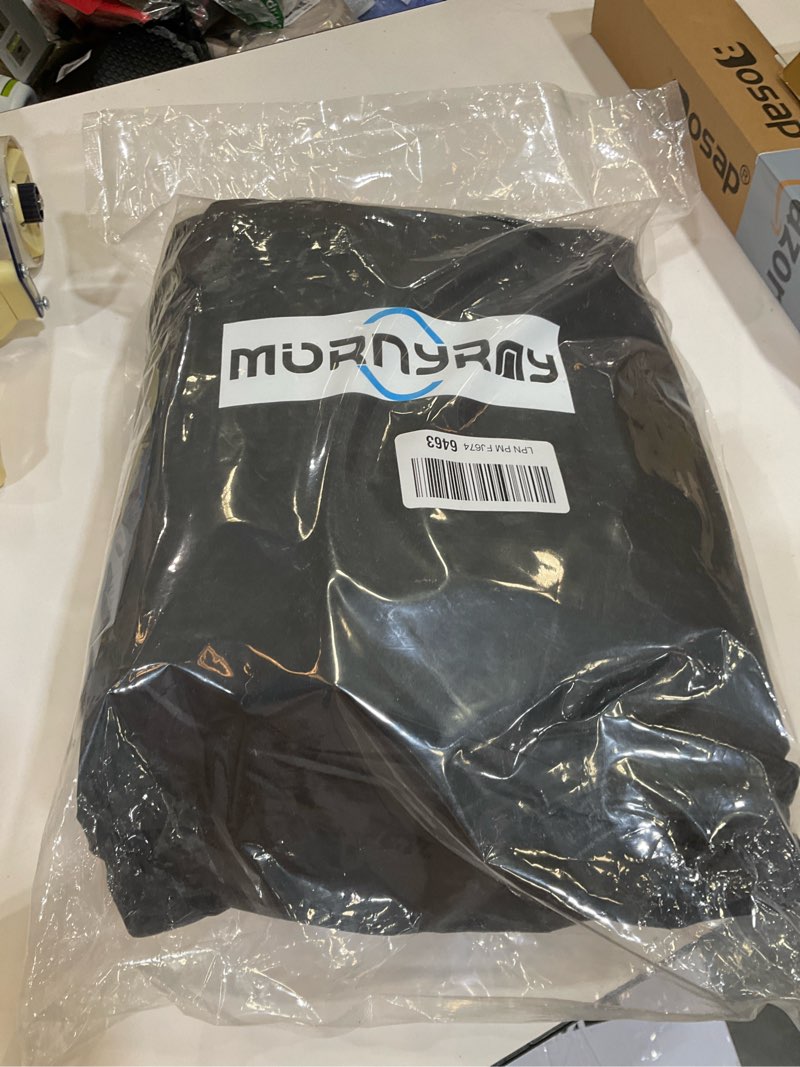 Condition photo showing Good Condition for mornyray waterproof car cover all weather snowproof uv protection windproof outdoor full car cover, universal fit for sedan (blue, s2-fit suv length(181-190 inch)) fit suv length(181- 190 inch) blue