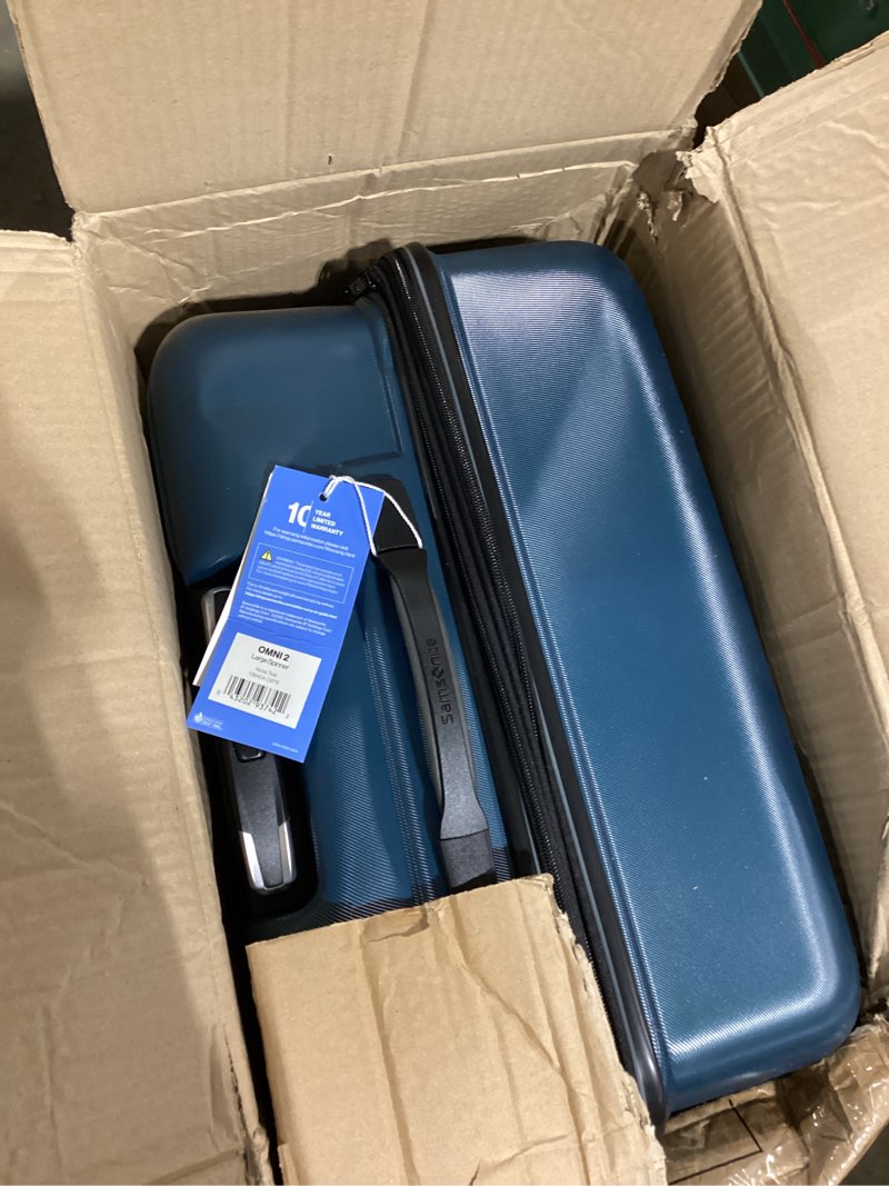 Condition photo showing New/Like New for Samsonite Omni 2 Hardside Expandable Luggage with Spinner Wheels, 2-Piece Set (19/28), Nova Teal 2-Piece Set (Carry-on/Large) Nova Teal