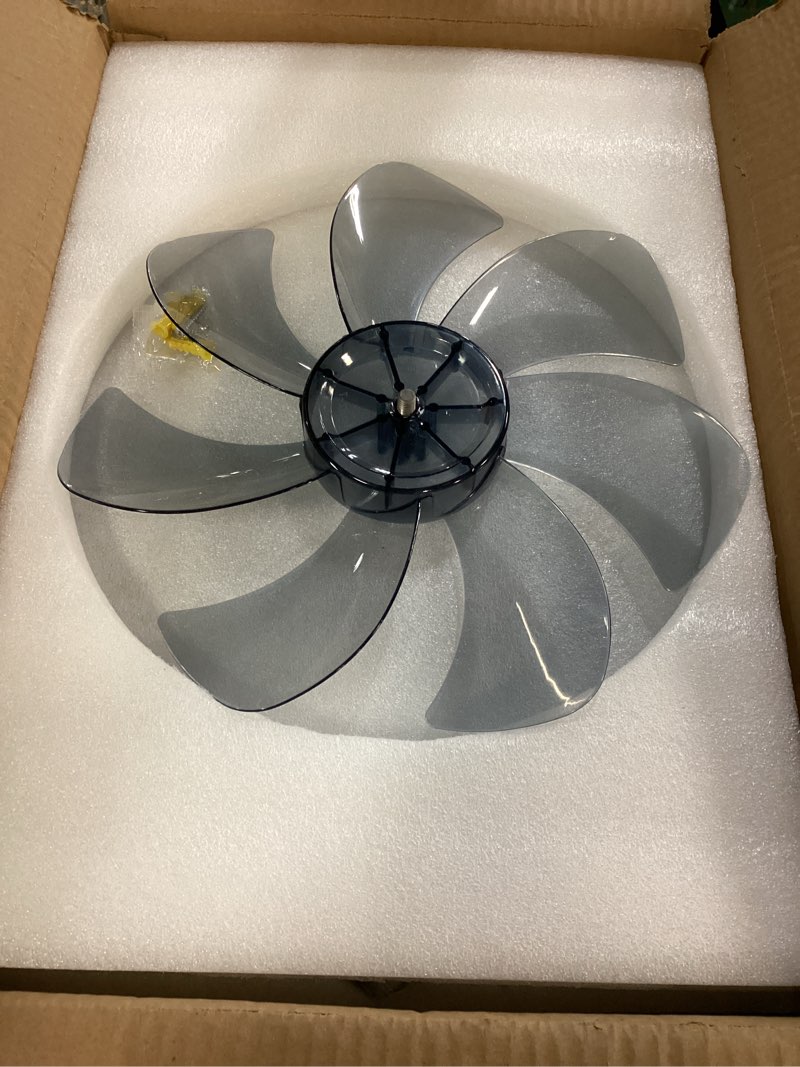 Condition photo showing New/Like New for Ceiling Fan with Lights and Remote - Low Profile 20" Flush Mount Ceiling Fans, Smart Fandelier 6-Speed Dimmable LED 3000K-6000K for Bedroom (Black)