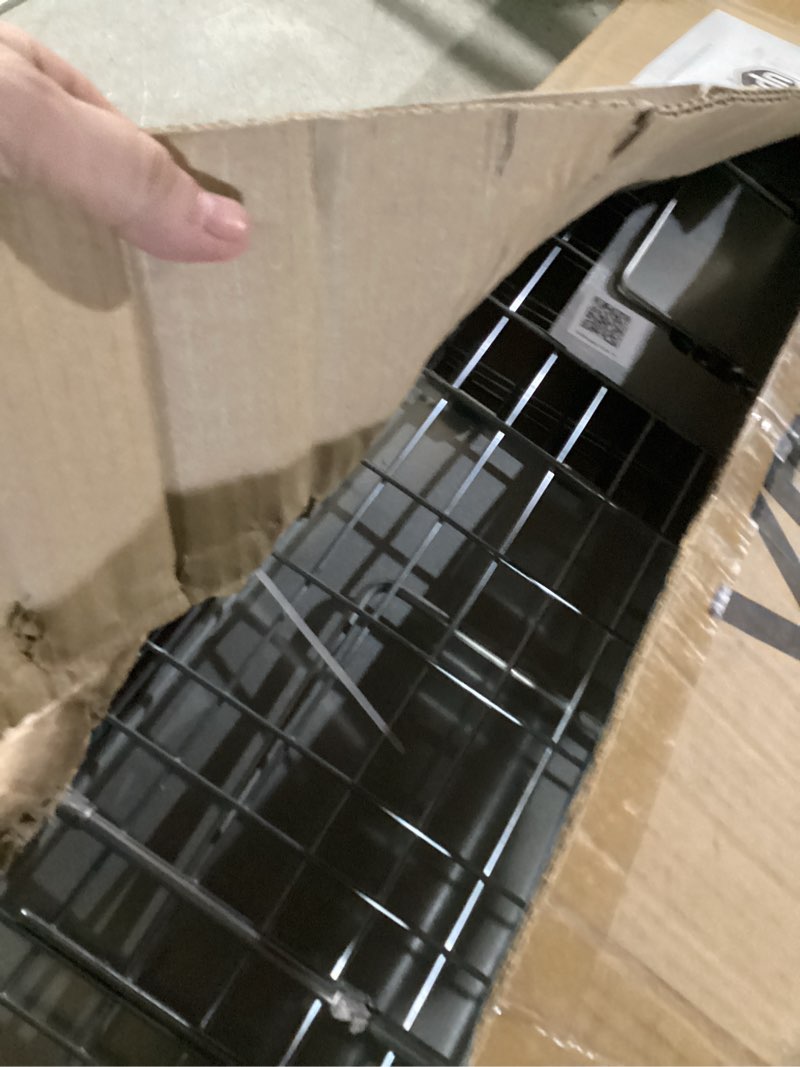 Condition photo showing Good Condition for vevor live animal cage trap, 31" x 10" x 12" humane cat trap galvanized iron, folding animal trap with handle for rabbits, stray cats, squirrels, raccoons, groundhogs and opossums
