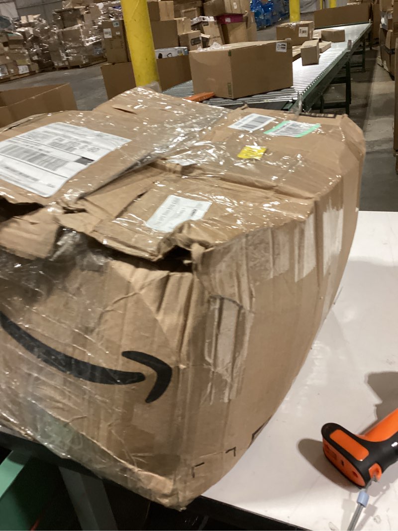 Condition photo showing New/Like New for HomeSmart Weighted Blanket King Size 50lbs, The Heaviest Weighted Blanket, Fits Standard and California King Beds, Grey, 104x92 Dark Grey King | 50lbs