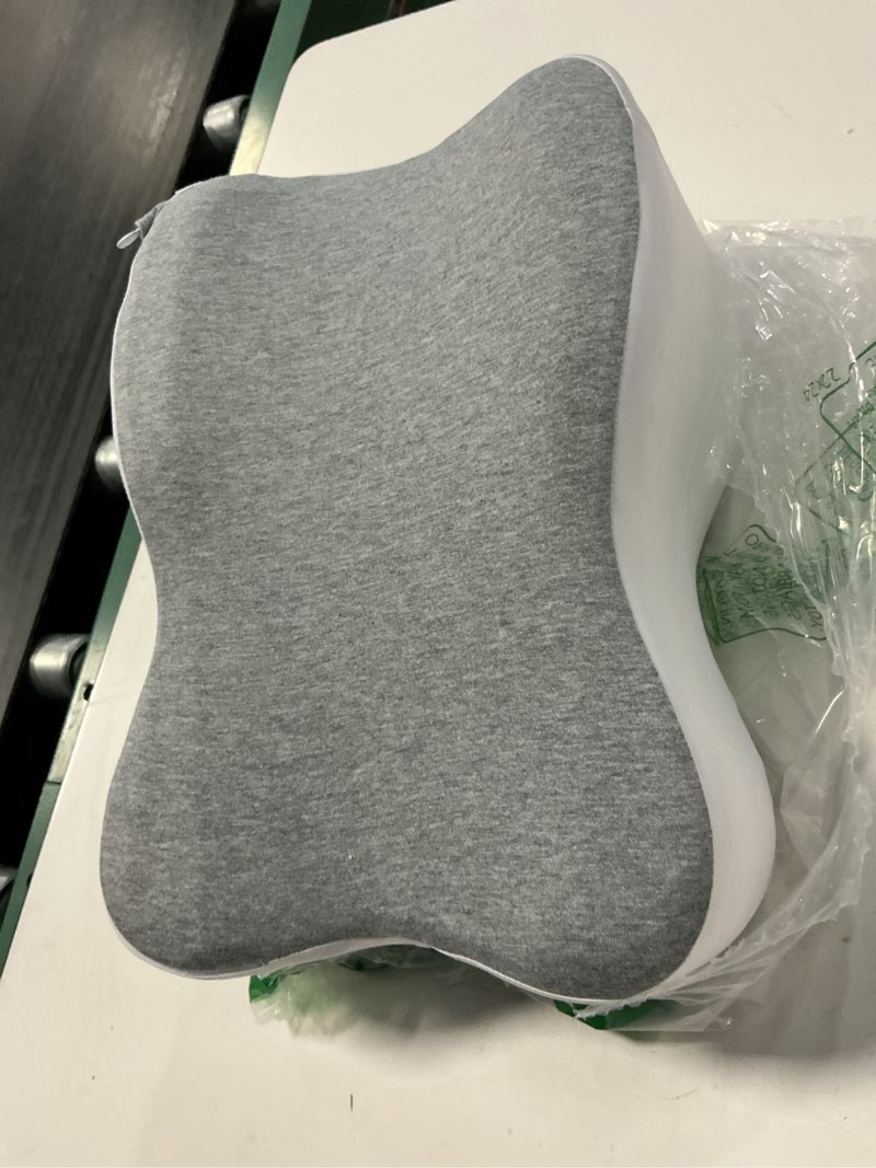 Condition photo showing Good Condition for ujpfeo knee pillow for side sleepers,leg pillows for sciatica,knees,hips,joints between legs,back pain relief when side sleeping spine alignment support for knee surgery recovery