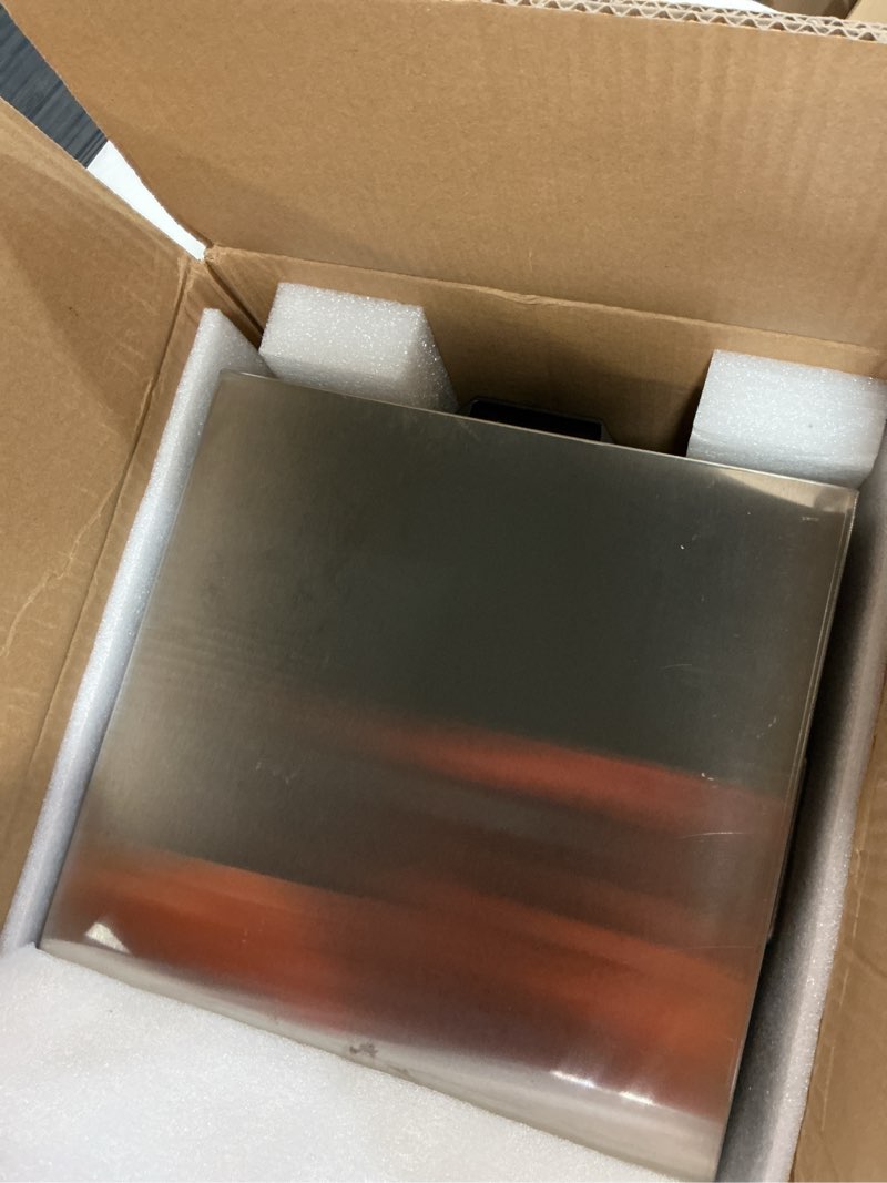 Condition photo showing Good Condition for letfeng rice roll steamer with 304 food grade vermicelli roll steamer top open stainless steel square tier 2-layer rice noodle roll steamer for rice noodles compatible with stove and induction cooktop