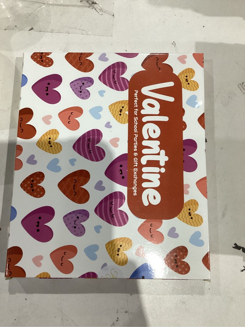 Condition photo showing New/Like New for Valentines Day Cards for Kids School, Dinosaur Designs of Valentine Cards with 24 Crads & 24 Dinosaur Figure Toys for Valentine's Day Kids Classroom Gifts Exchange Party Favors for Boys Girls Blue
