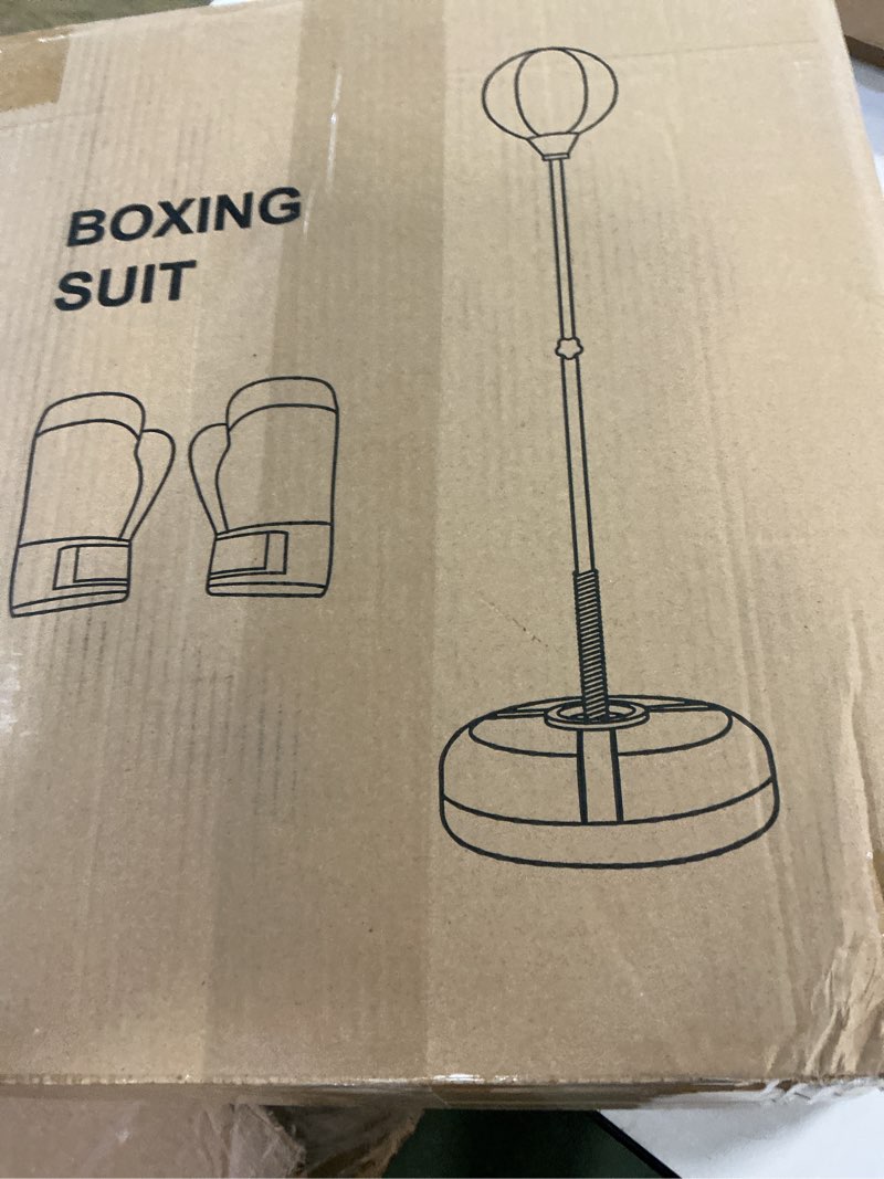 Condition photo showing New/Like New for Punching Bag with Stand, Boxing Bag for Teens & Adults -Improves Speed, Reflexes and Endurance - Height Adjustable for Training, Boxing Equipment, Stress Relief and Fitness Speed Bag Style 3