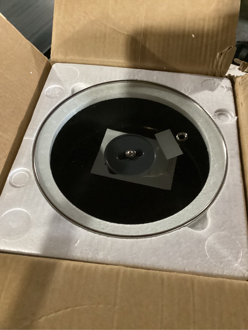 Condition photo showing New/Like New for dezin electric shabu shabu pot with removable pot, 4l non-stick hot pot electric with dual-power control, electric pot with tempered glass lid for party, family and friend gathering