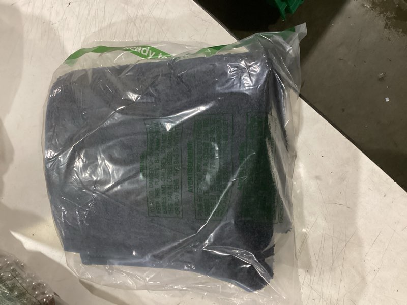 Condition photo showing Good Condition for purrugs dirt trapping door mat 24" x 35.5", non-slip machine washable entryway rug, dog doormat, indoor front door mat, super absorbent entry rug for muddy shoes & paws, navy blue navy blue 24" x 35.5"
