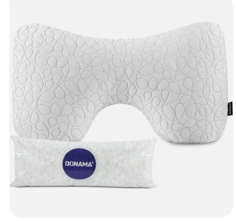 DONAMA A bed pillow Moon white 