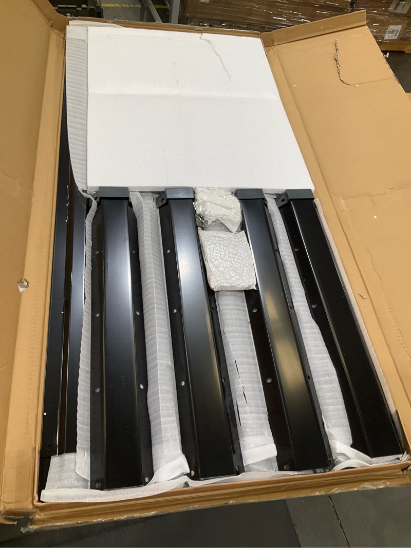 Condition photo showing Good Condition for diiyiv galvanized raised garden bed kit outdoor patio,8x4x2ft large rectangular metal planter boxes,deep root box planter for gardening,vegetables,flowers,herbs-black 8x4x2 black