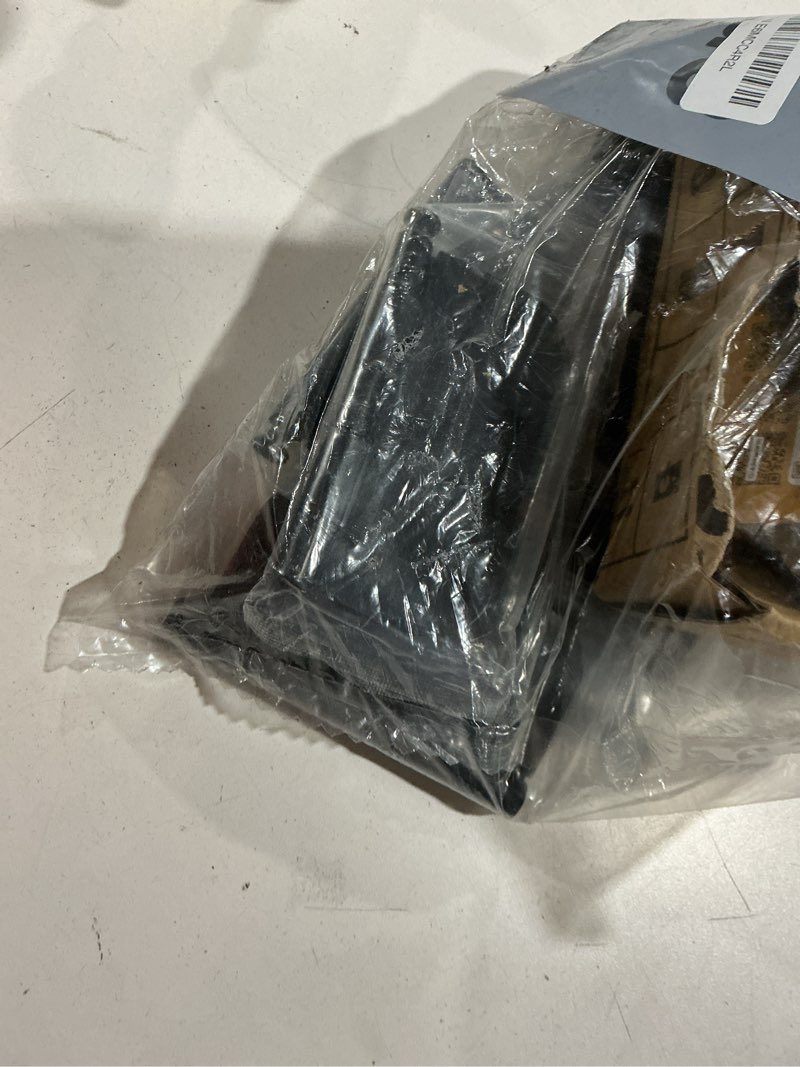 Condition photo showing As Is for goldenwarm 12 pack interior and exterior door hinges, matte black door hinges 4 inch x 4 inch with 5/8" radius corners 12 matte black