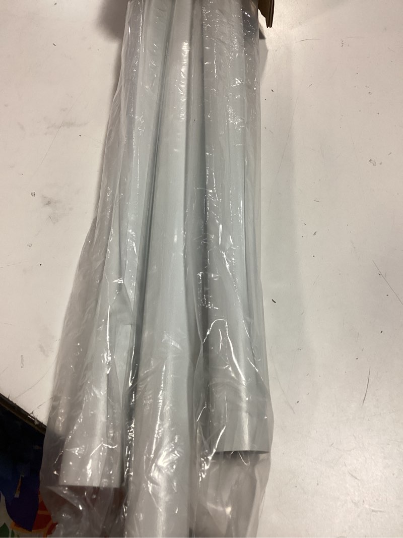 Condition photo showing Good Condition for White Tension Curtain Rods for Windows 40-146 Inches Heavy Duty Tension Rod Adjustable Curtain Rods No Drilling for Bathroom Living Room Outdoor Patio Hold Up Blackout Curtains and Non Slip 40-146in White-1 Pack