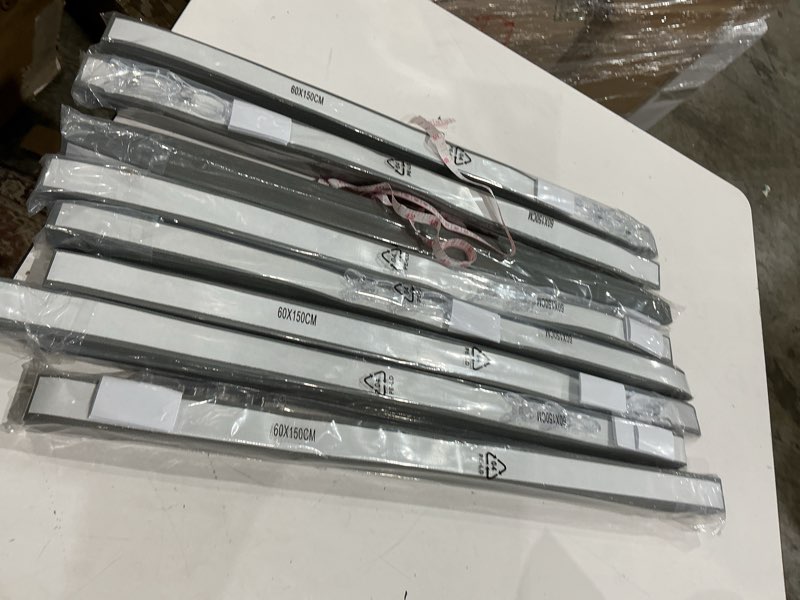Condition photo showing Good Condition for 60x 150 cm  semi-blackout pleated shade, self-adhesive no drill window blind, easy privacy sun blocking curtain for bedroom 8 packs