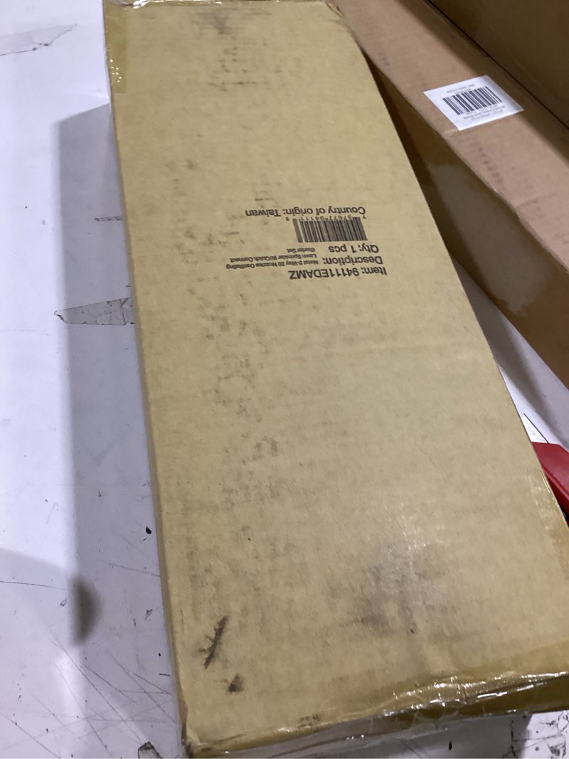 Condition photo showing Good Condition for eden 94111 heavy duty metal oscillating sprinkler, covers up to 3,328 sq. ft., 20 precision nozzles, flow control, adjustable range, quick connect bundle, silver, red, black 20 nozzles metal with flow and range control