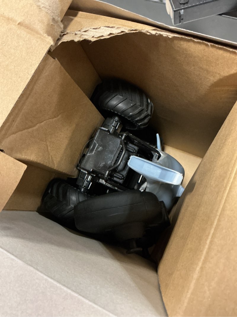 Condition photo showing As Is for monster jam 6047110 official megalodon remote control monster truck, 1:24 scale, 2.4 ghz, for ages 4 and up