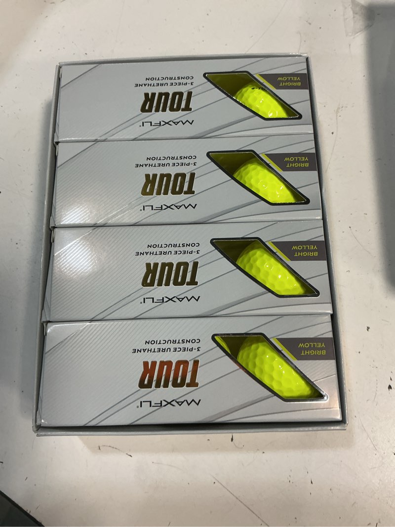 Condition photo showing Good Condition for maxfli 2023 tour golf balls (1)
