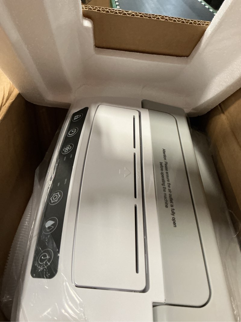 Condition photo showing As Is for waykar 2000 sq. ft 34 pints 2025 most efficient energy star dehumidifier for home and basement with auto or manual drainage, quiet 33db operation, 0.62 gallon water tank capacity 34 pints 2000 sq. ft.