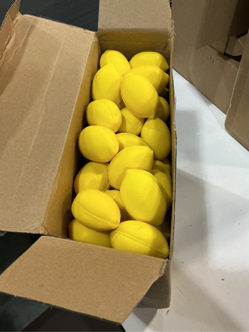 Condition photo showing Good Condition for jerify 100 pcs lemon stress balls bulk lemon party favors mini pu foam ball toys for school carnival themed party prize bag fillers