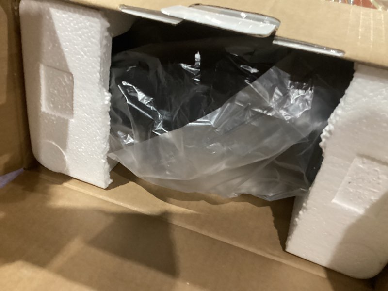 Condition photo showing As Is for Comfort Zone Oscillating Portable Space Heater, Flat Panel, Halogen, Infrared, Electric, Adjustable Tilt, Overheat Sensor, Stay-Cool, & Tip-Over Switch, Ideal for Home, Bedroom, & Office, 800W, CZHTV9