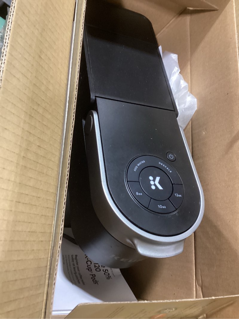 Condition photo showing Good Condition for Keurig K-Mini Single Serve K-Cup Pod Coffee Maker, 6 to 12oz Brew size, with Cord Storage, Perfect for Small Spaces, Black