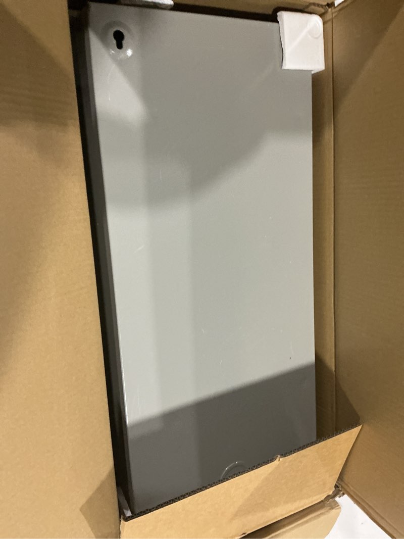 Condition photo showing As Is for 200 amp single phase generator automatic transfer switch w/power management replacement for generac rxsw200a3 for indoor and outdoor use, 120/240 v, service entrance rated, nema 3r aluminum enclosure