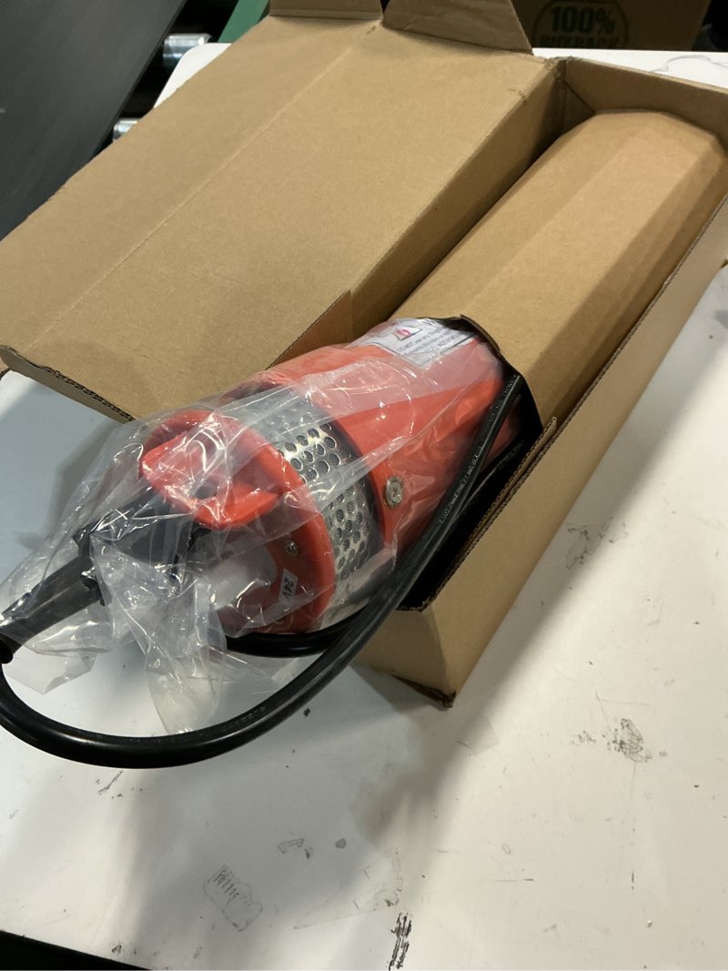 Condition photo showing Good Condition for ECO-WORTHY 24V Submersible Deep Well Water Pump with 10ft Cable 1.6GPM 4'' 5A, Max Lift 230ft/70m, DC Pump/Alternative Energy Solar Battery Farm & Ranch Submersible Deep Well Pump 24v 96w Well Pump
