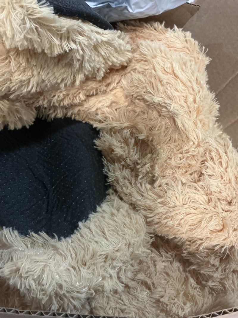 Condition photo showing As Is for bear costume adult, plush mascot costume for halloween, christmas, birthday party, valentine's day gifts xxl(6.9ft)
